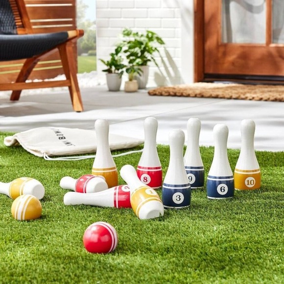Hearth & Hand Other - Wood Lawn Bowling Set – Hearth Hand Magnolia, Target 2023